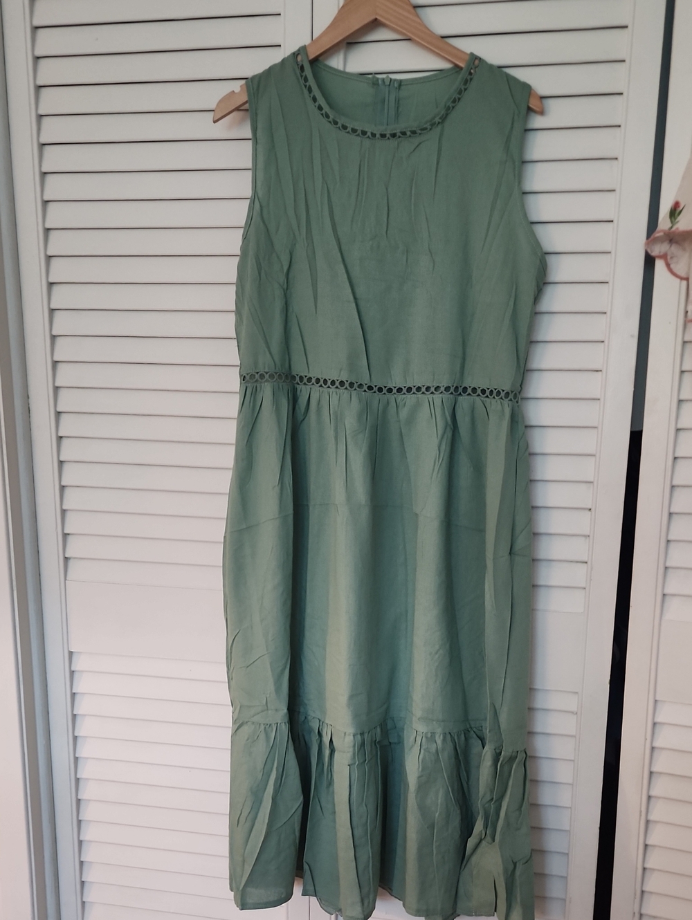 Sleeveless Mint Green Women’s Dress - Classic Summer Style
